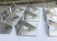 Gümüş Paslanmaz Çelik Yapı Ürünleri, Paslanmaz Çelik Montaj Braketleri GB Onaylandı Tedarikçi