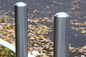 Geometrik Tasarım Çelik Güvenlik Barları, Sabit İstasyonlu Renkli Otopark Barları Tedarikçi