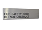 Clear Lines Paslanmaz Çelik Tabela, Özel Çelik Metal Uygun Derinlik İşaretleri Tedarikçi